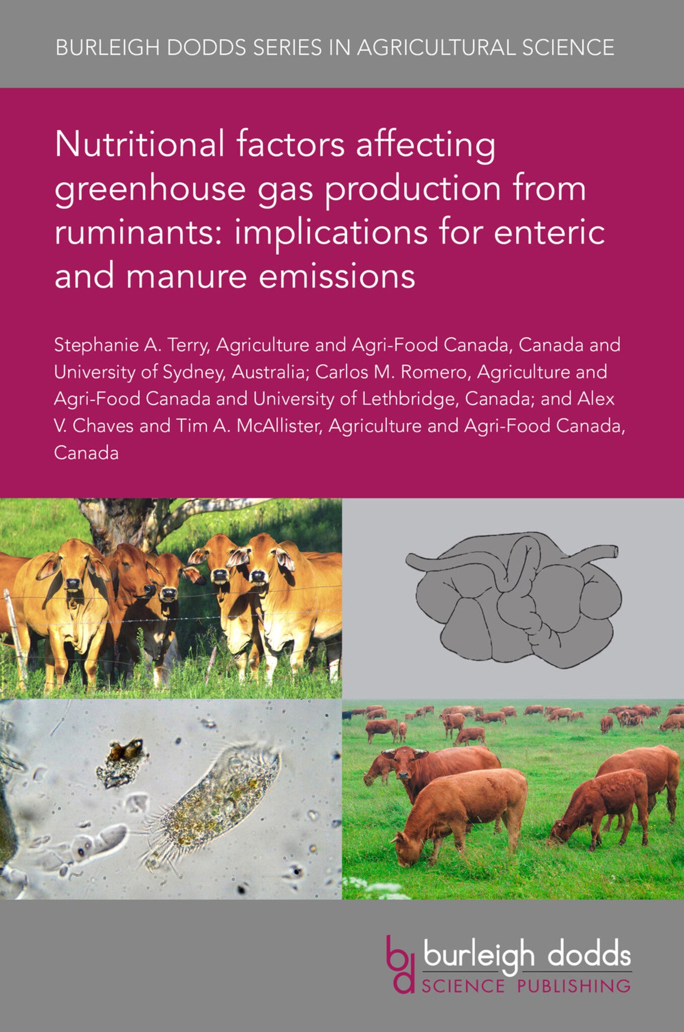 Cover image for Nutritional factors affecting greenhouse gas production from ruminants: implications for enteric and manure emissions ISBN 9781786768049